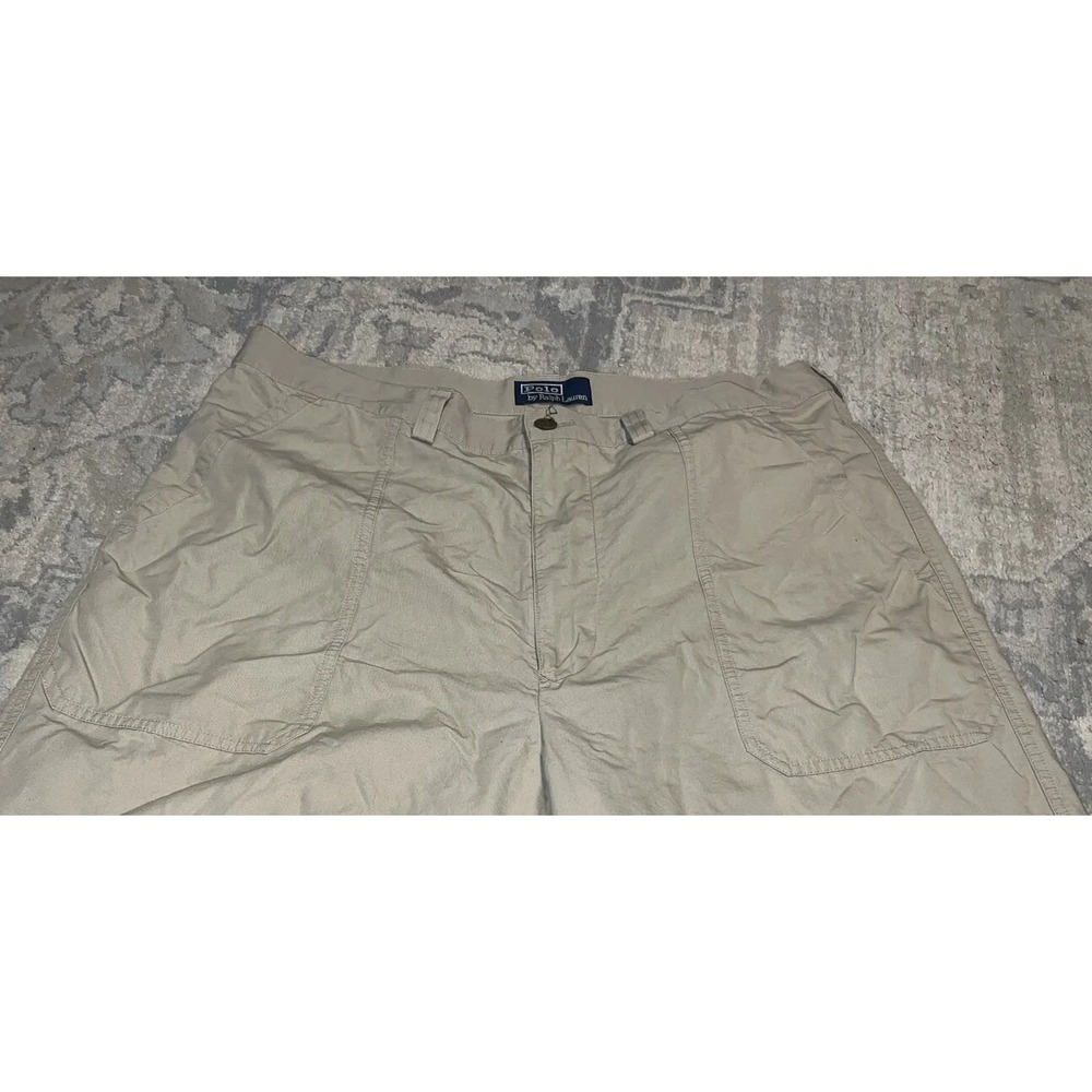 Polo Ralph Lauren Shorts Beige Mens Size 38 cotton - Picture 2 of 6